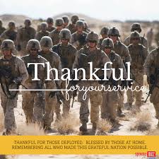 military thanks