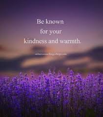 kindness warm