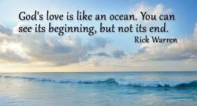 God love ocean