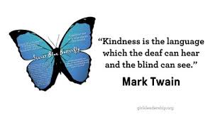 kindness for deaf blind