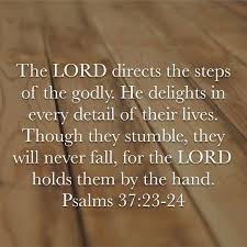 Psalm 37 23-24